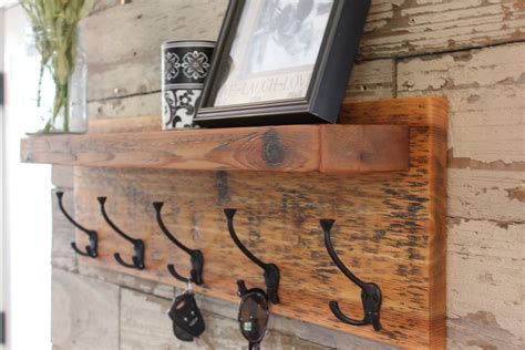 rustic coat rack for wall